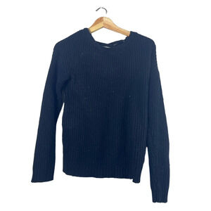 Black Women's Tie Back Madison Lily Sweater M